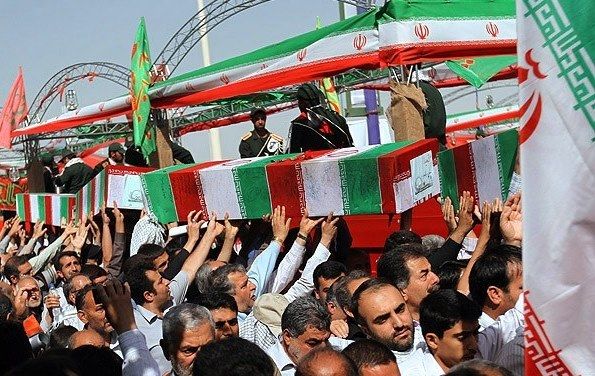 بازگشت پیکر پاک 75 شهید تازه تفحص شده از مرز شلمچه به وطن