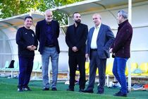 رئیس فدراسیون فوتبال از سومین جلسه تمرین تیم ملی بازدید کرد