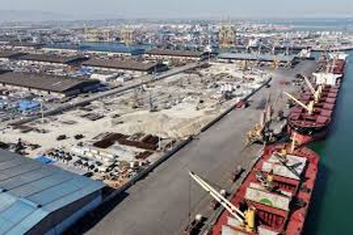 ترمینال مکانیزه غلات در هرمزگان 