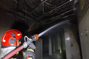 هتلی در تهران دچار حریق شد+ فیلم و  تصاویر