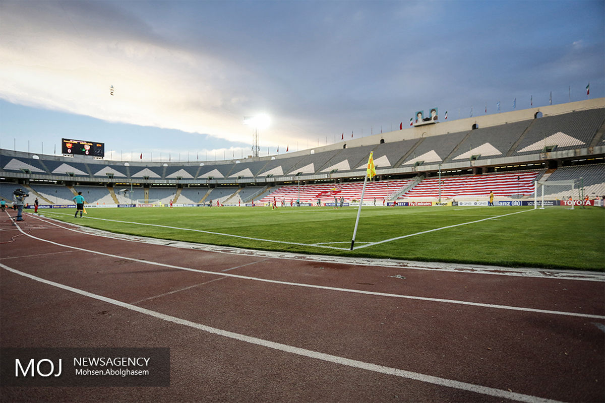 دیدار تیم های فوتبال پرسپولیس ایران و لخویا قطر