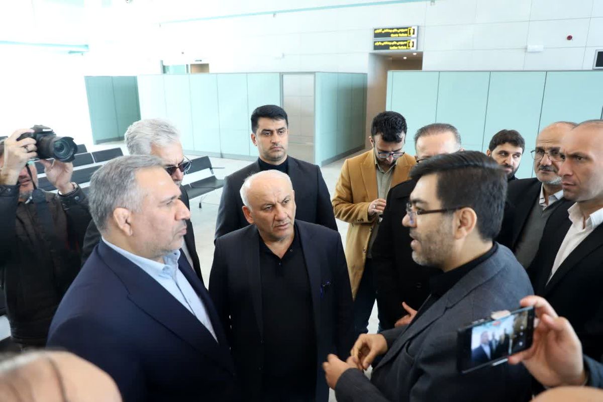 استاندار مازندران در فرودگاه رامسر