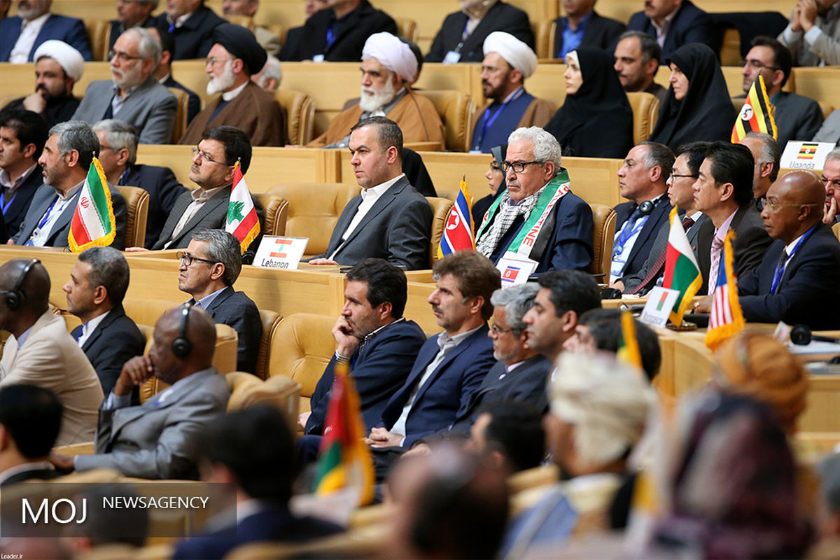 آغاز به کار ششمین کنفرانس بین‌المللی حمایت از انتفاضه فلسطین با حضور مقام معظم رهبری