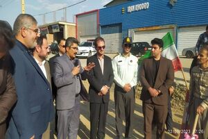 عملیات اجرایی چهار خطه بهشت مصطفی شهر مریوان آغاز شد