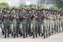 صبحگاه مشترک نیرو‌های مسلح برگزار شد