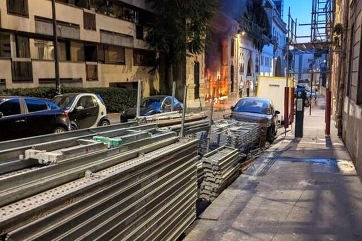 سفارت ایران در فرانسه مورد حمله قرار گرفت