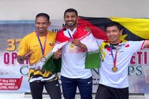 کسب مدال طلای عبدالرضا زارعی در مسابقات مالزی