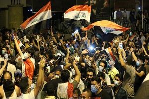 درگیری در اطراف ساختمان های دولتی عراق/ 74 نفر کشته شدند