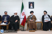 دیدار جمعی از مسئولان حج با مقام معظم رهبری