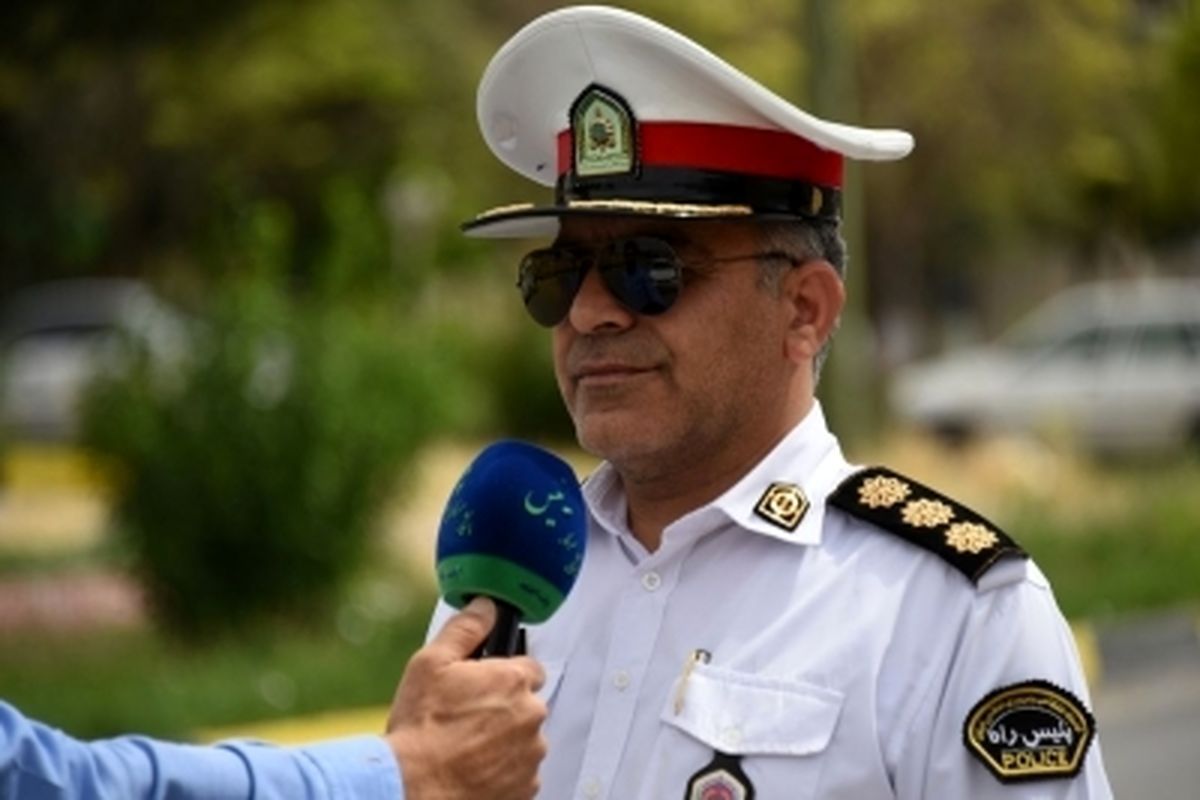 سرهنگ همتی زاده پلیس راه ایلام