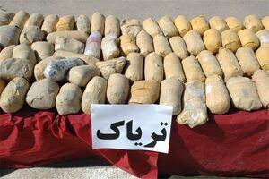 کشف 285 کیلو تریاک در بار ضایعات یک کامیون
