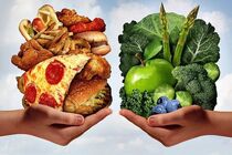 تغذیه سالم با پیروی از رژیم غذایی سالم حاصل می شود!