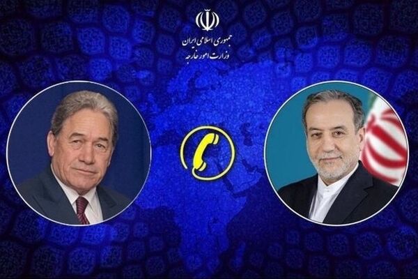 عراقچی با وزیر امور خارجه نیوزیلند گفتگو کرد