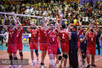 گام بلند تیم ملی والیبال ایران برای کسب مدال