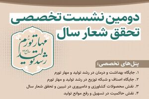 دومین نشست تخصصی تحقق شعار سال ۱۴۰۲ برگزار می شود 
