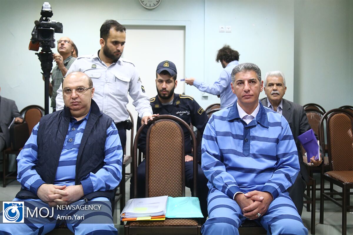 پنجمین جلسه رسیدگی به اتهامات علیرضا زیبا حالت منفرد