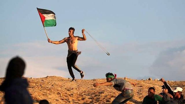 جوان فلسطینی در مرزهای غزه به ضرب گلوله صهیونیستها شهید شد