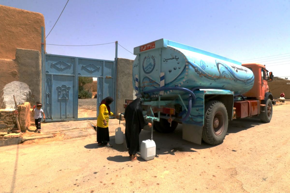 آبرسانی سیار تنش آبی همدان