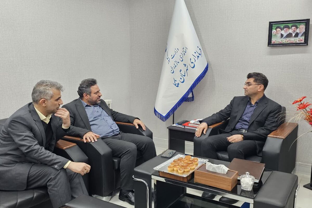 دیدار فرماندار نکا با قائم مقام صداو سیما