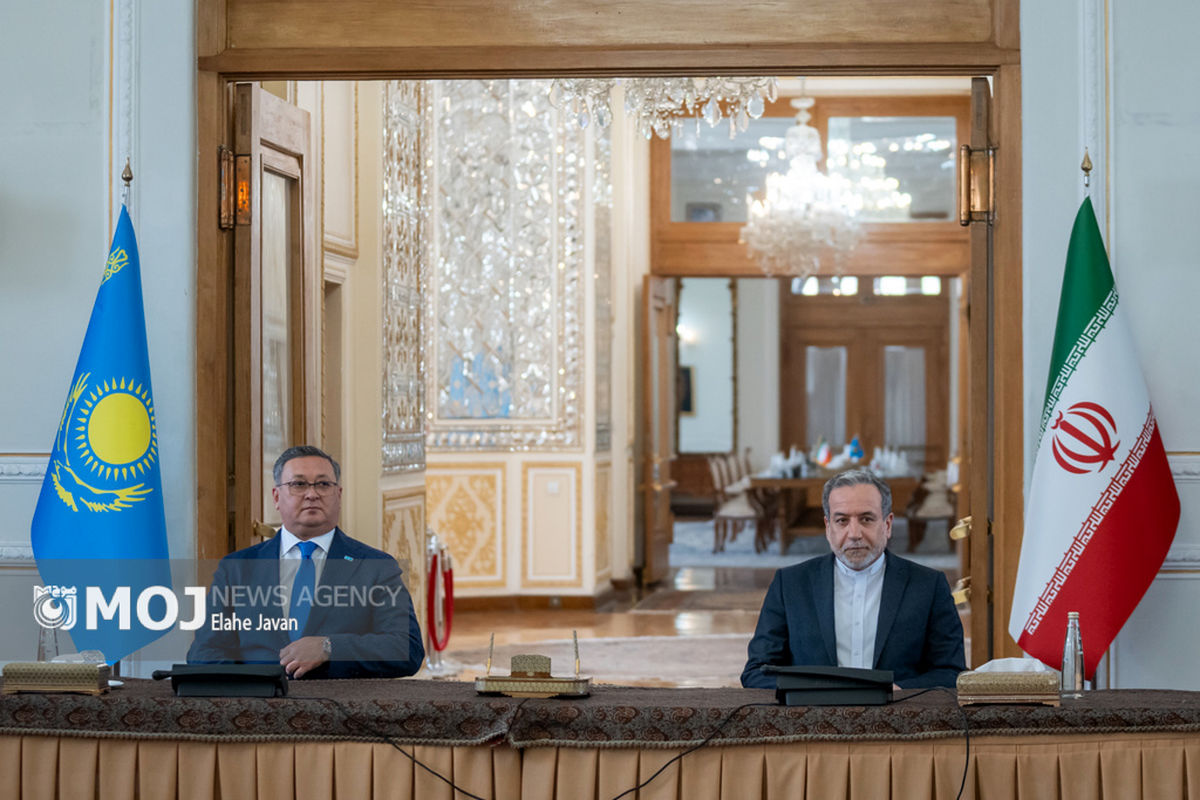دیدار وزرای امور خارجه جمهوری اسلامی ایران و قزاقستان