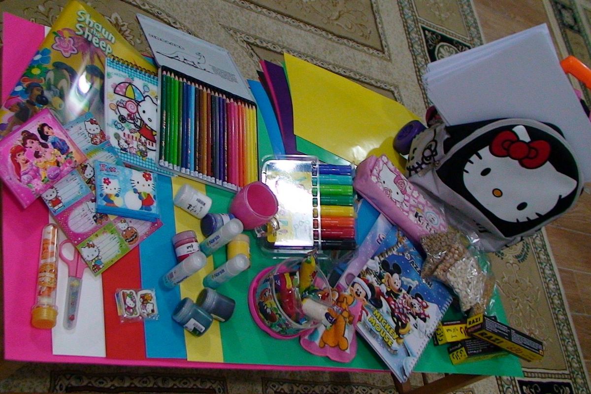 اصفهان- طرح توزیع لوازم التحریر