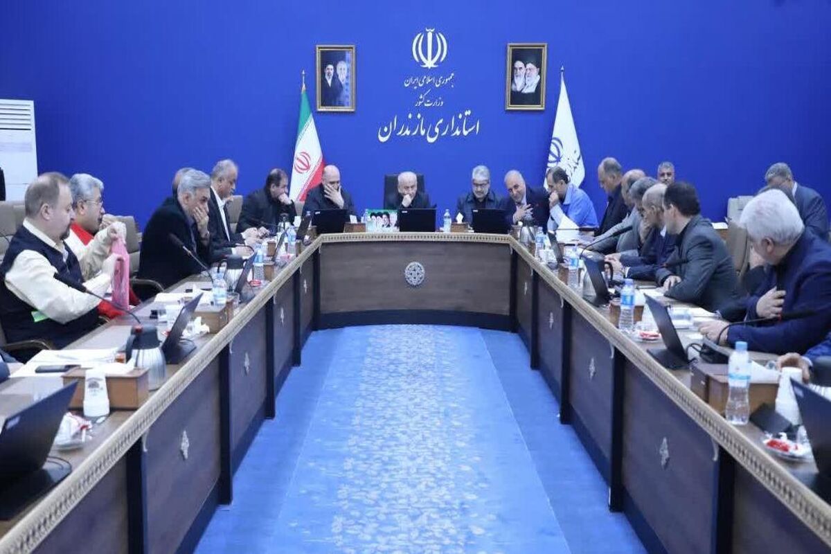 جلسه استاندار مازندران