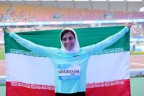 هاجر صفرزاده در پارادومیدانی رکورد بازی‌های پاراآسیایی شکست
