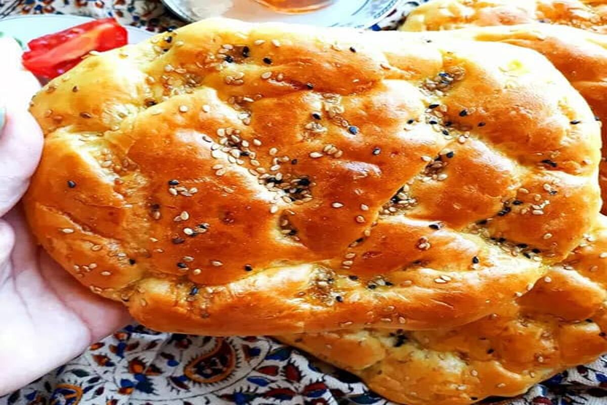 نان محلی مازندران 