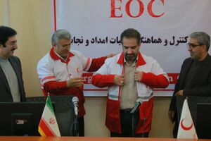 جمعیت هلال احمر پیشانی خدمت رسانی در نوروز است