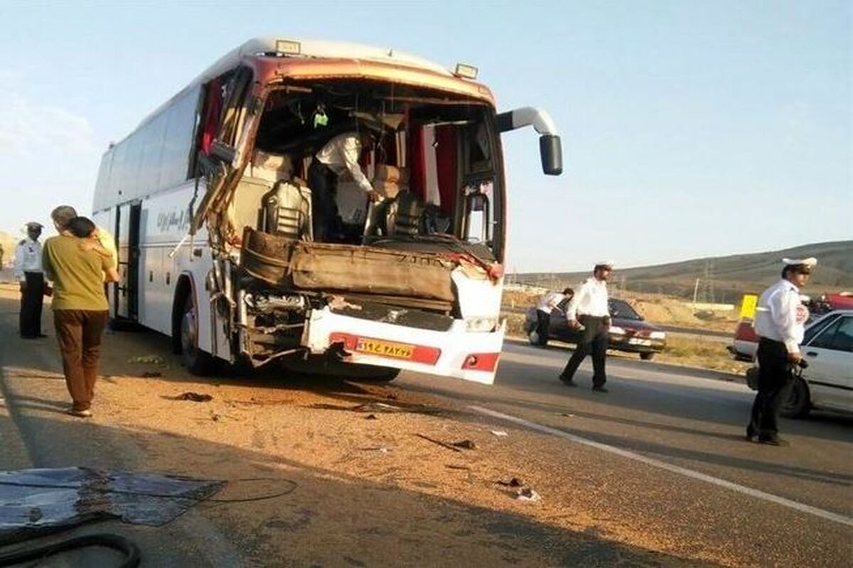 تصادف اتوبوس