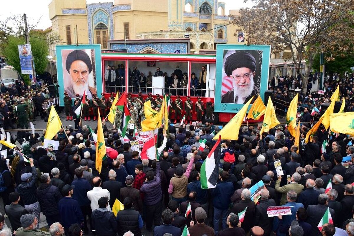 تصاویر راهپیمایی روز قدس تبریز