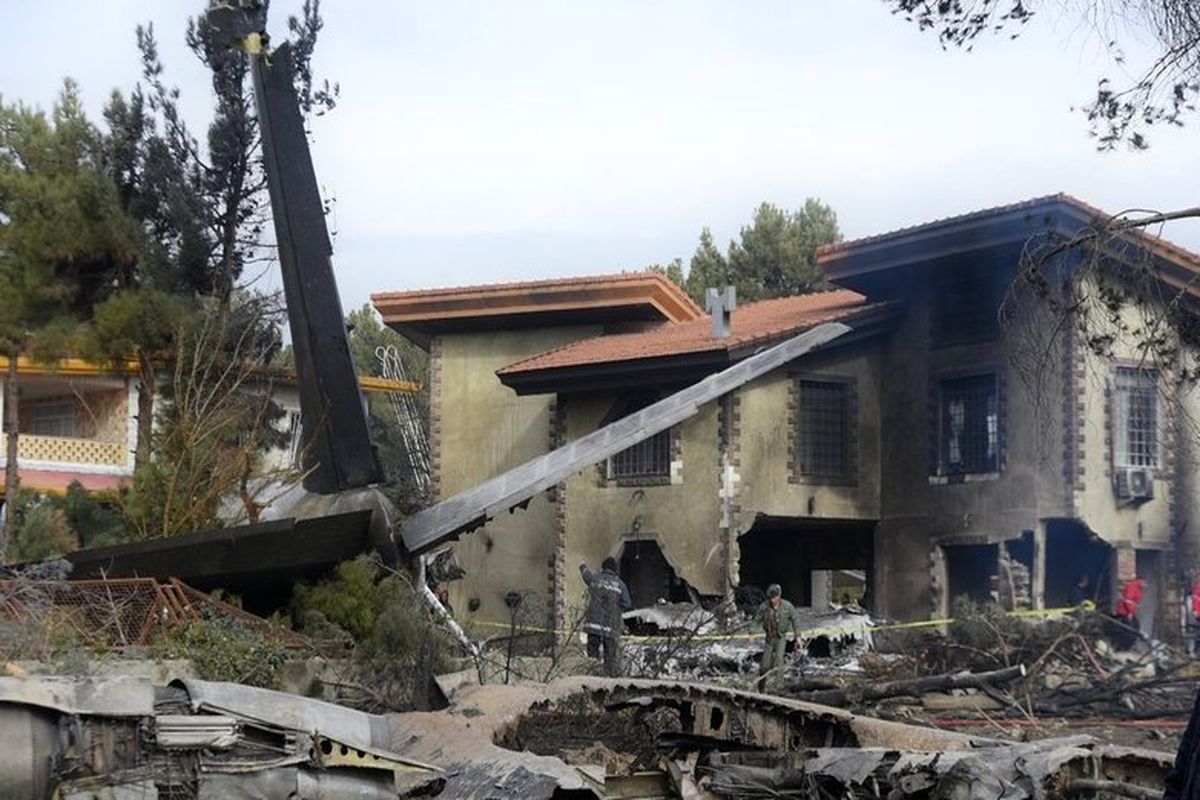 سقوط هواپیما بویینگ 707