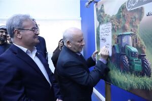 نخستین مزرعه الگویی برنج کشور در مازندران رونمایی شد
