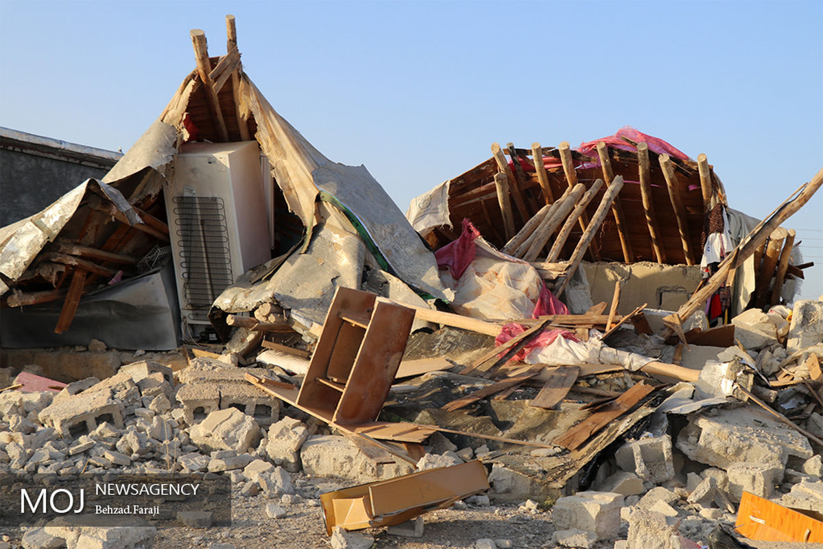شرایط روستاهای منطقه ثلاث باباجانی سه روز پس از زلزله