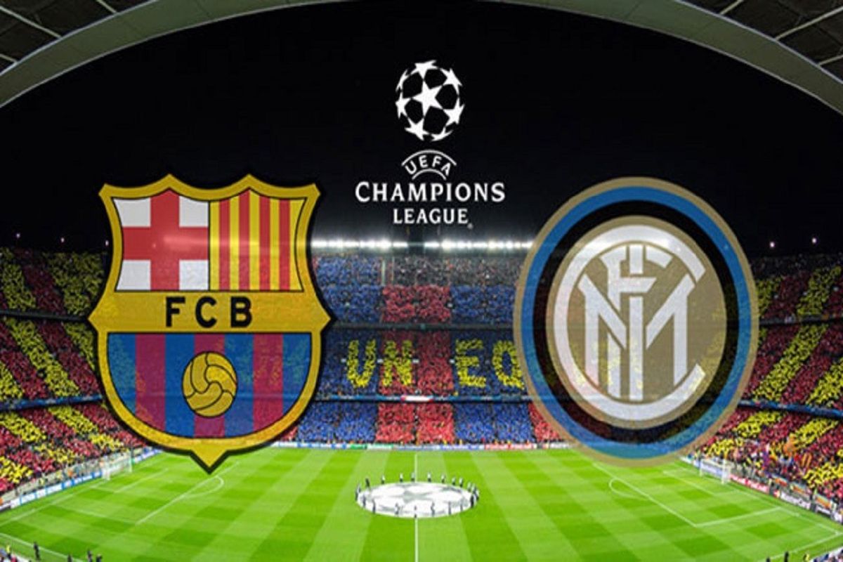 بازی اینتر و بارسلونا