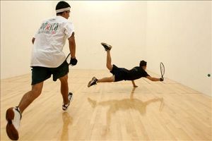 آغاز مسابقات قهرمانی اسکواش پسران کشور در ساری