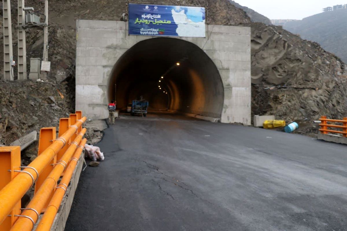 افتتاح ازاد راه رشت قزوین