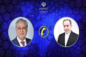 وزرای امور خارجه ایران و پاکستان با یکدیگر گفتگو کردند