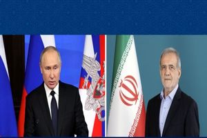 روئسای جمهور ایران و روسیه با یکدیگر گفت‌وگو کردند