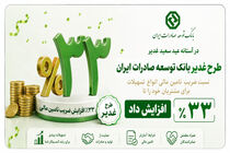 افزایش نسبت ضریب تامین مالی در طرح غدیر بانک توسعه صادرات ایران