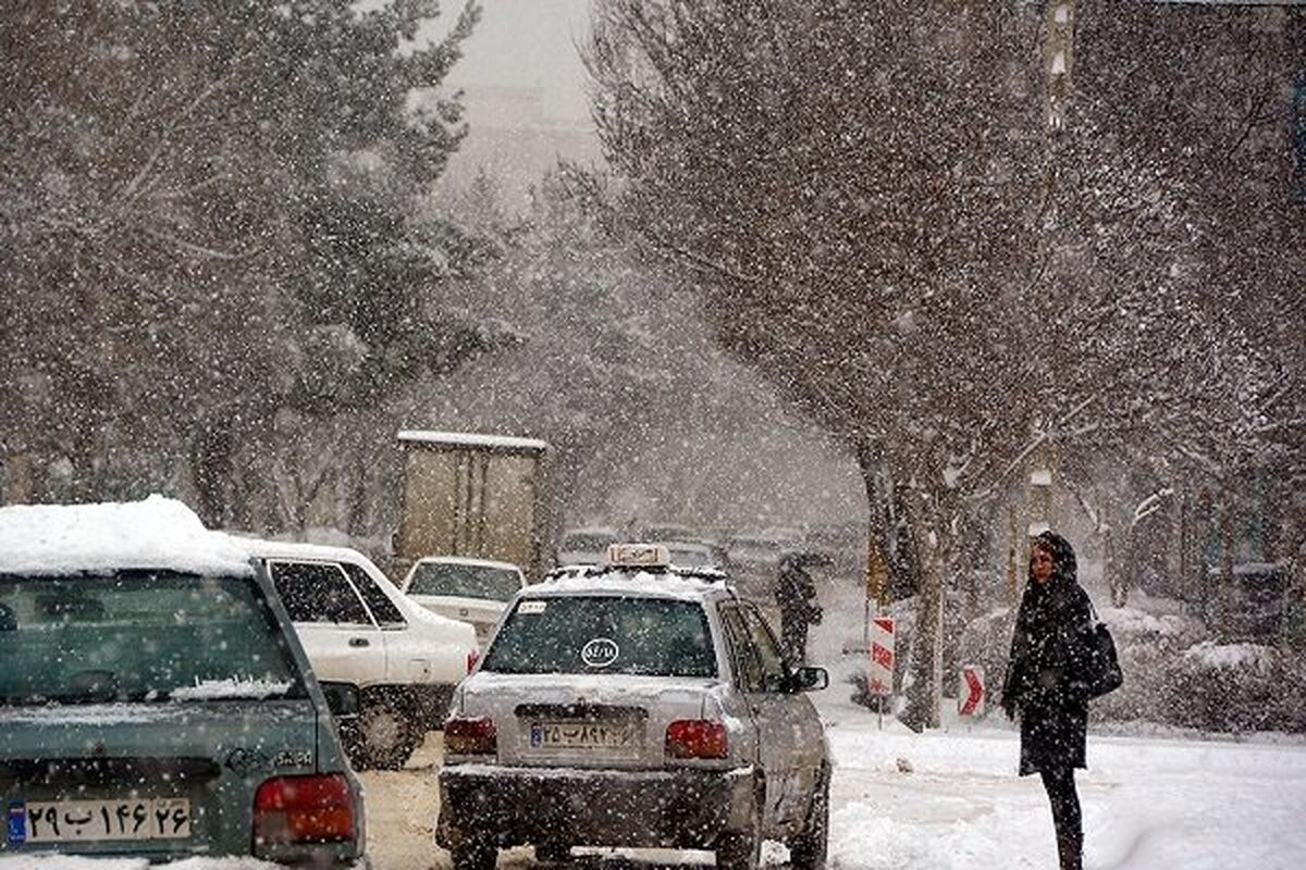 بارش برف و باران 