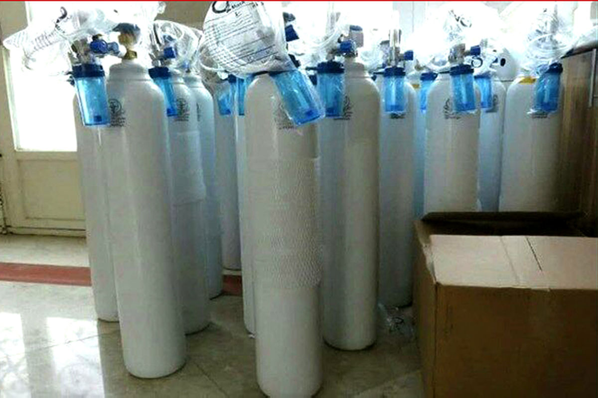 کپسول اکسیژن اهدایی