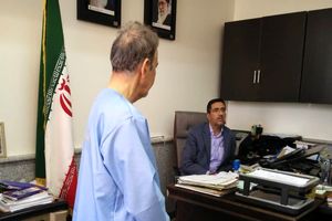 حضور محمدعلی نجفی در دفتر سرپرست دادسرا 