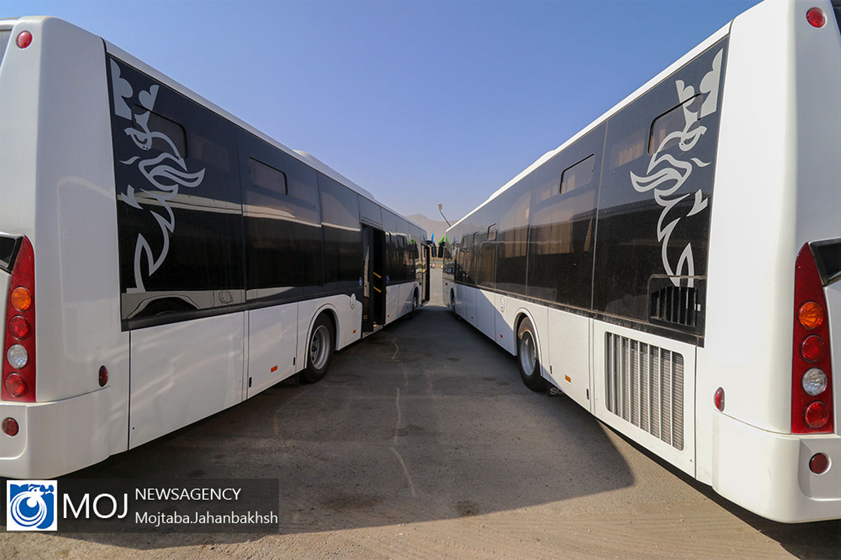 رونمایی از ۸۰ اتوبوس جدید ناوگان اتوبوسرانی اصفهان