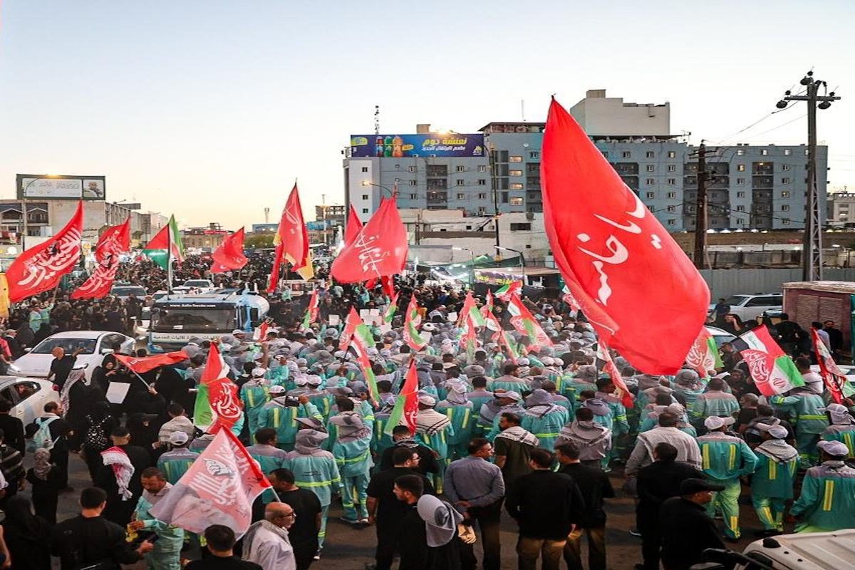 کاروان خدام الحسین شهرداری مشهد