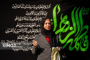 عزاداری شهادت حضرت زهرا (س) در میدان هفت تیر