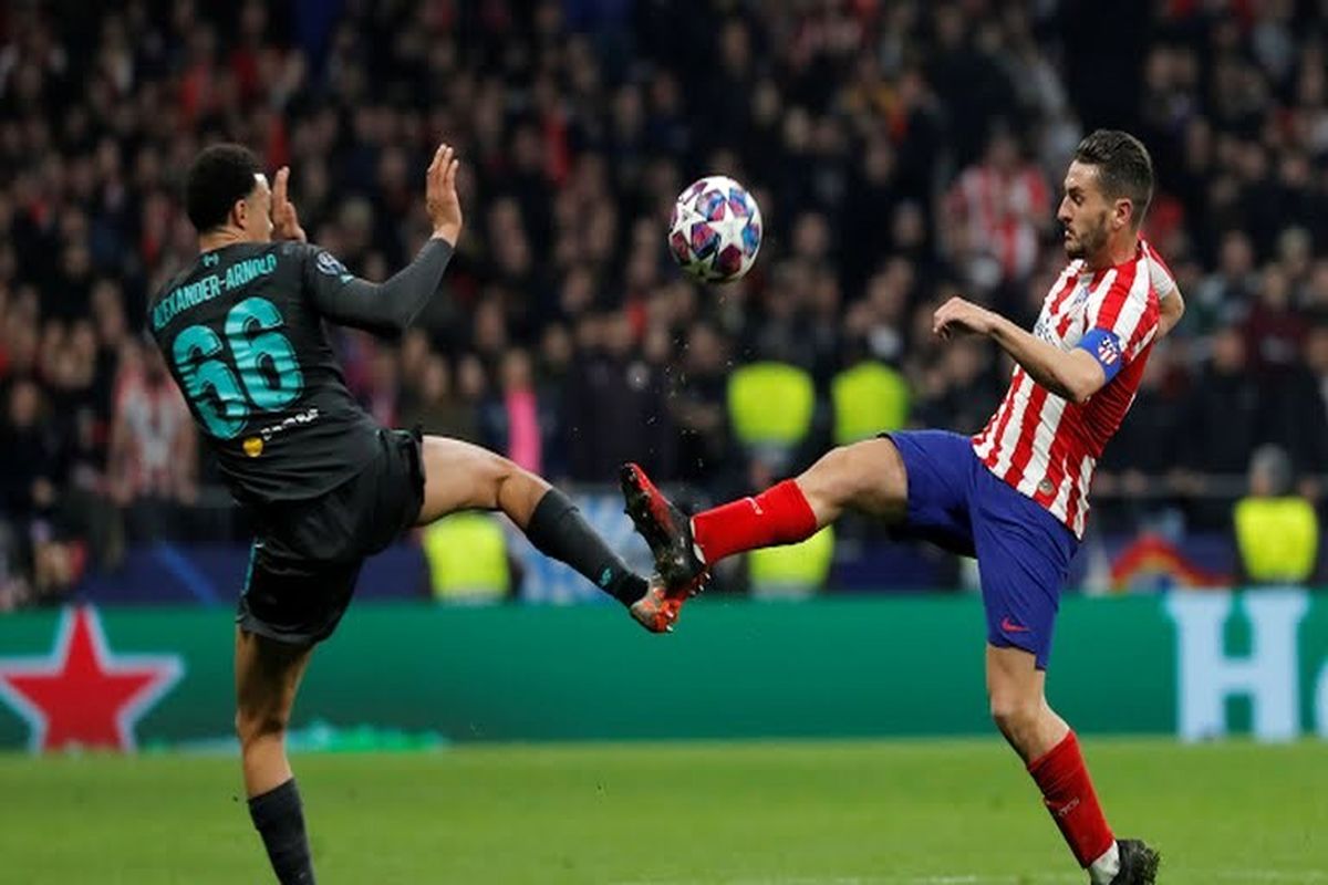 بازی لیورپول و اتلتیکومادرید