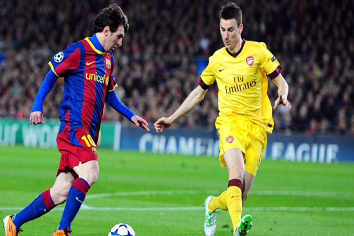 بازی بارسلونا و آرسنال1