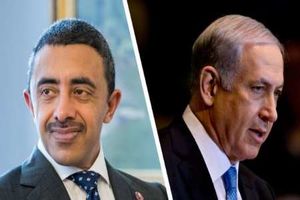  دیدار مخفیانه وزیر خارجه امارات با نتانیاهو در مورد ایران