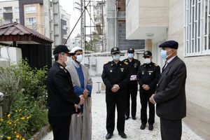 دیدار فرمانده دانشگاه علوم دریایی نوشهر با خانواده شهید امیر سرتیپ ۲ سیاوش شریج ویسری